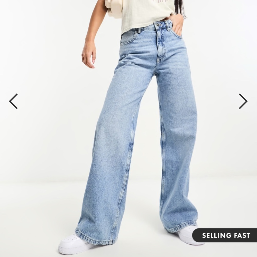 Pull&Bear Wide Leg Jeans